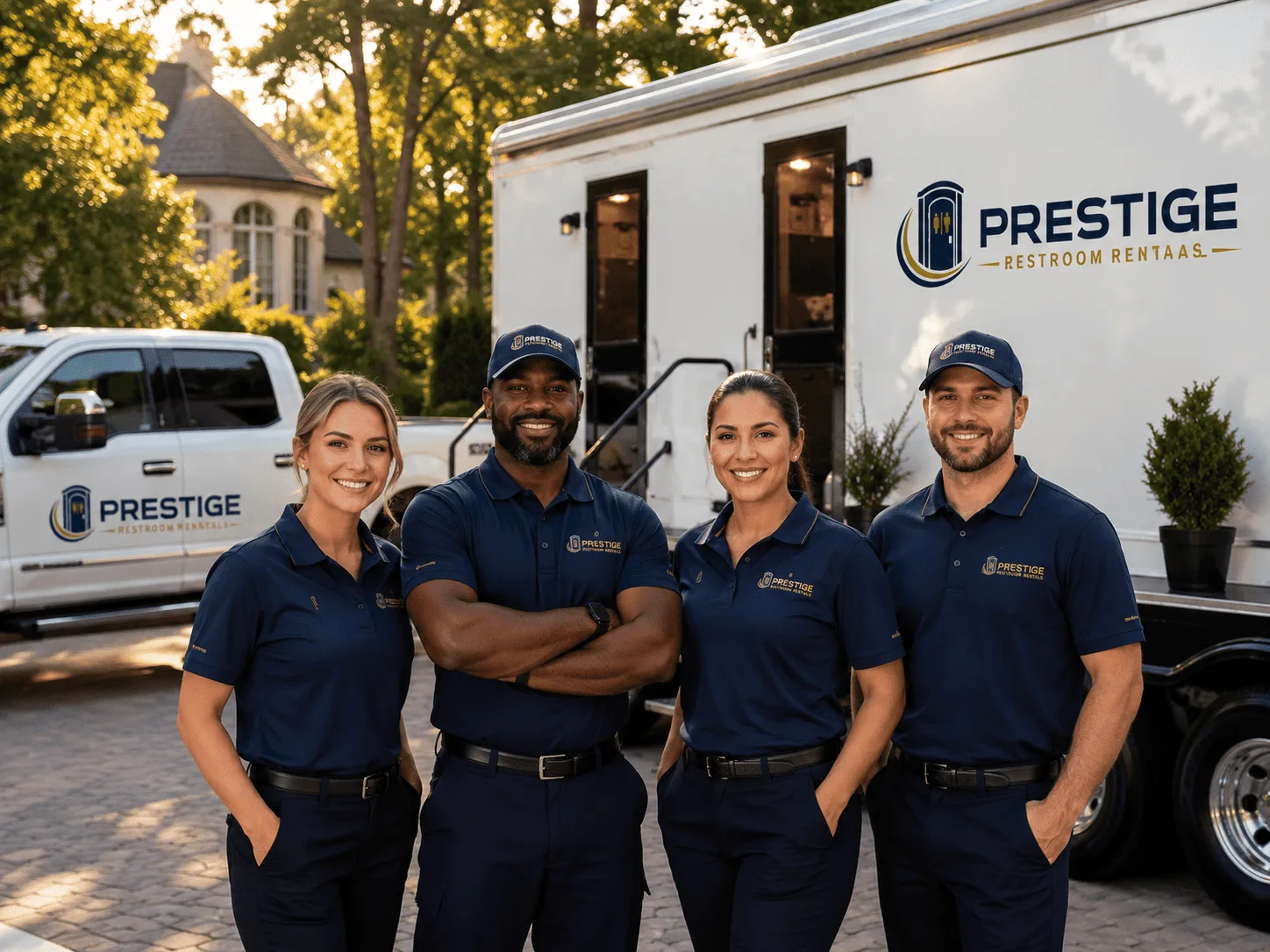 Trusted Luxury Portable Restrooms company in West End, NC